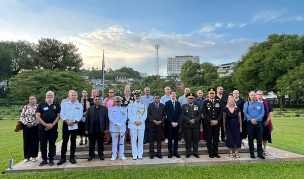 Momentum Internasional, Rektor UKIM Pimpin Doa pada ANZAC Day ke-111